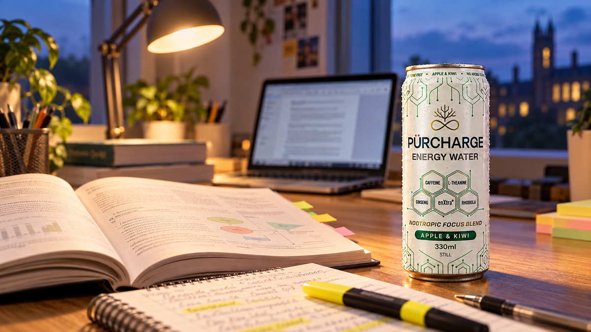Best Energy Drink for Studying UK: Focus for Long Session