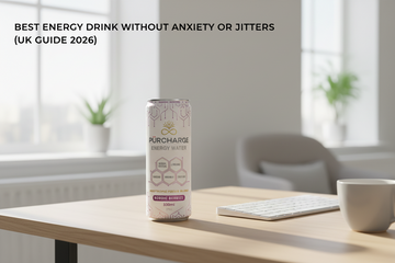 Best Energy Drink Without Anxiety or Jitters (UK Guide 2026)
