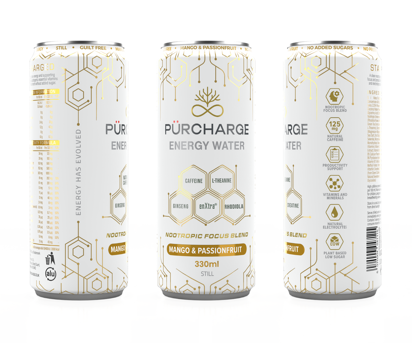 Energy Water - Mango & Passionfruit Pack of 12
