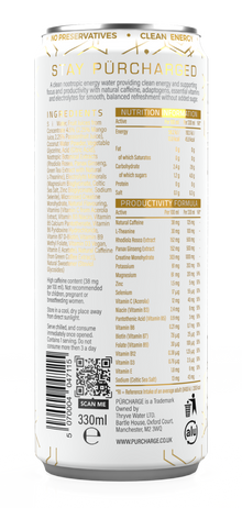 Energy Water - Mango & Passionfruit Pack of 12