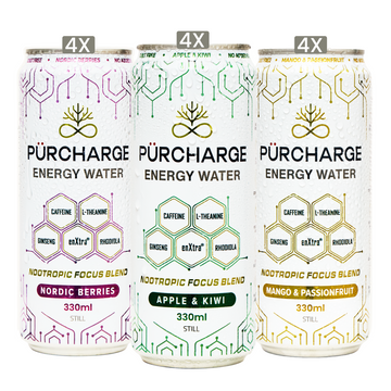 Energy Water - Mixed pack of 12