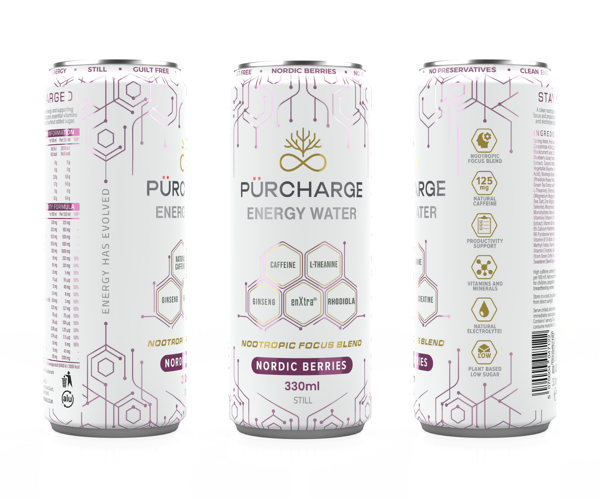 Nordic Berries Pack of 12