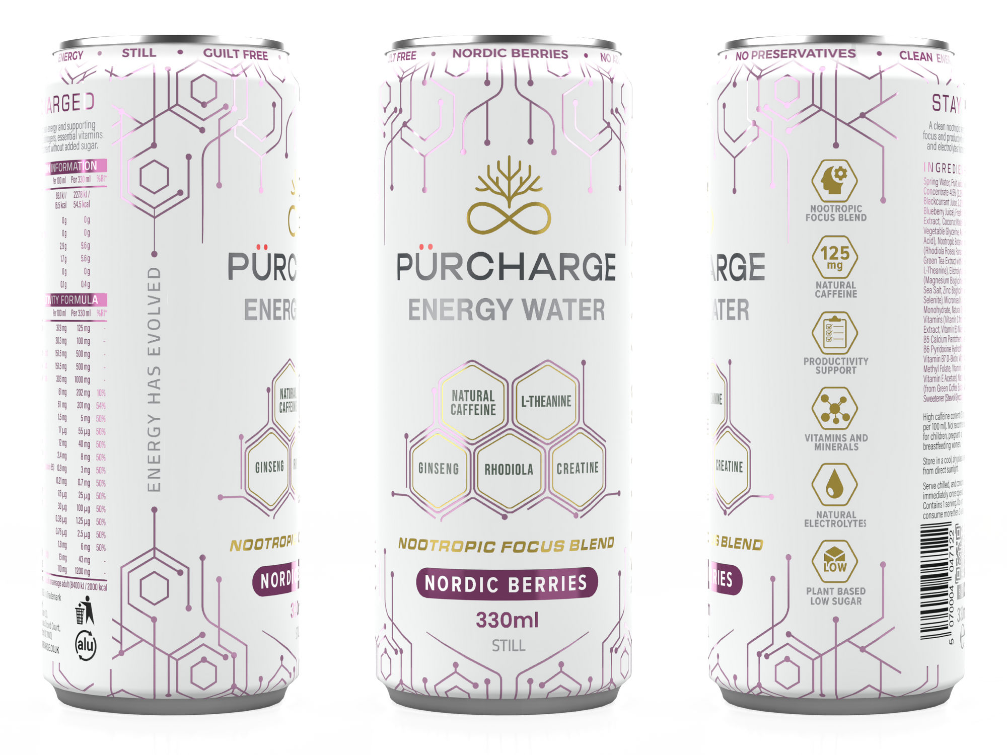 Nordic Berries Pack of 12