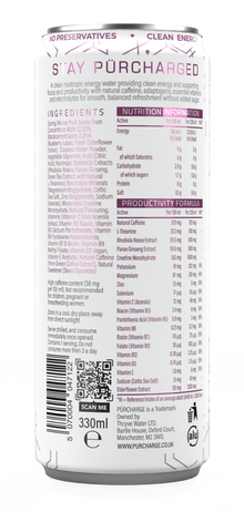 Energy Water - Nordic Berries Pack of 12