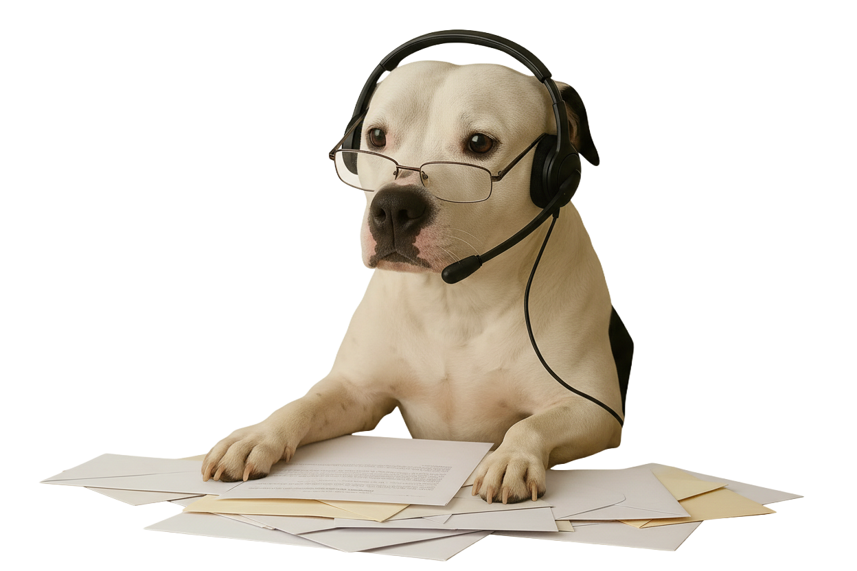 PÜRCHARGE support dog